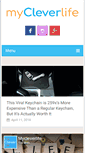 Mobile Screenshot of mycleverlife.com